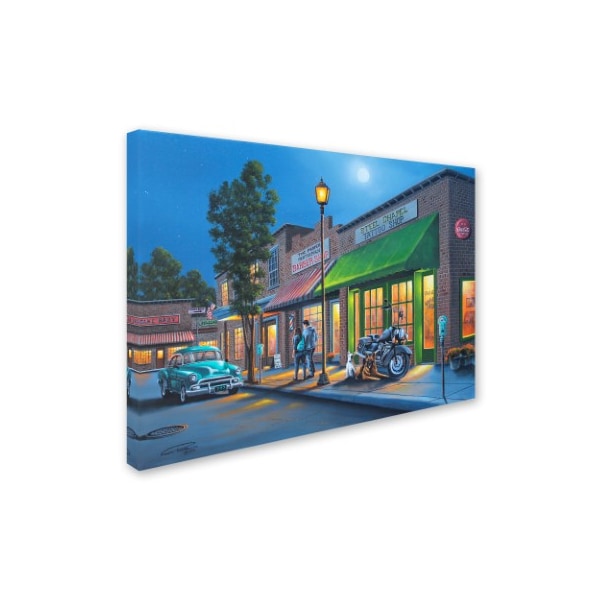 Geno Peoples 'Small Town Usa' Canvas Art,24x32